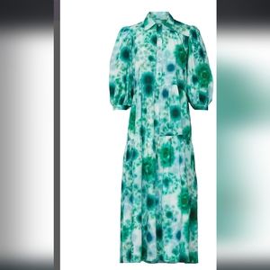 Hunter Bell Printed Clayton Maxi Dress